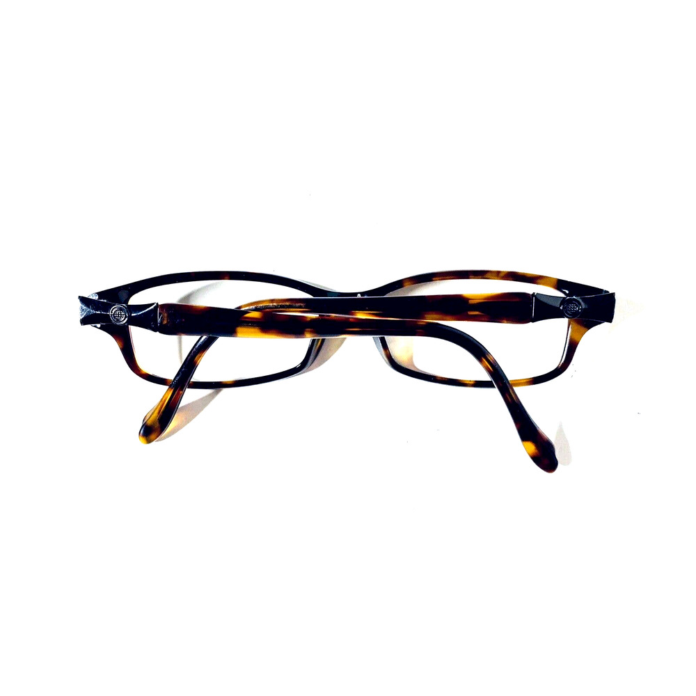 Leon Max Tortoise Rectangular Frame Glasses - image 6